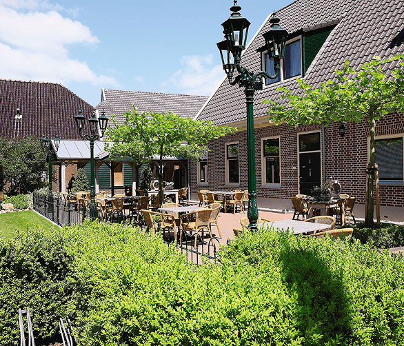 Zwerfkei Buiten terras